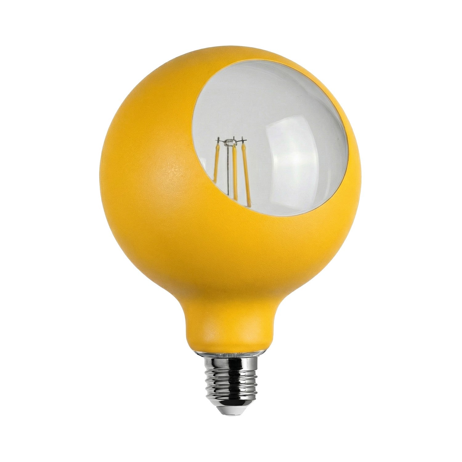 Camo LED light bulb G125 4.8W 806Lm E27 2700K Dimmable - Yellow