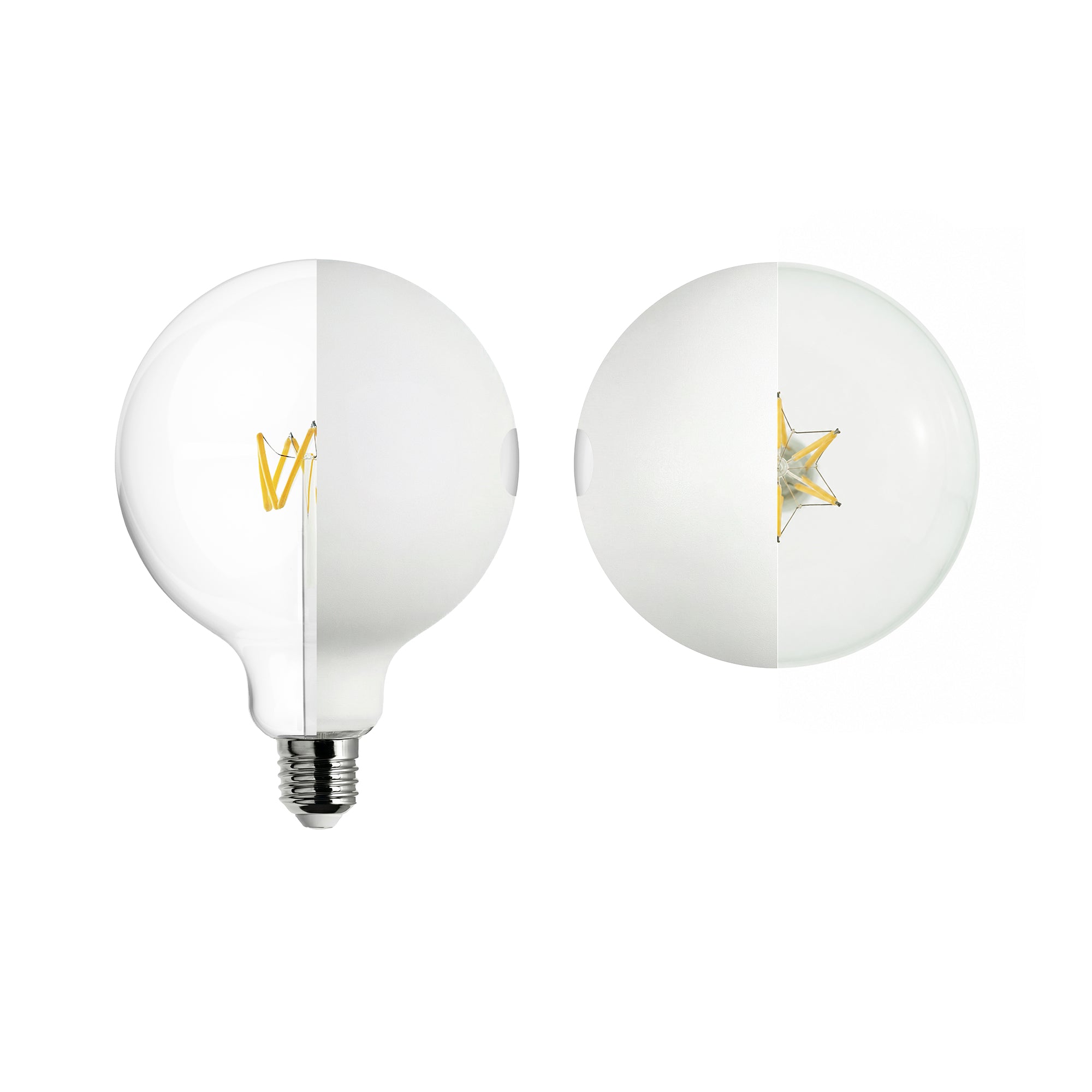 Lampadina LED Talia G125 4,8W 806Lm E27 2700K Dimmerabile - Bianco