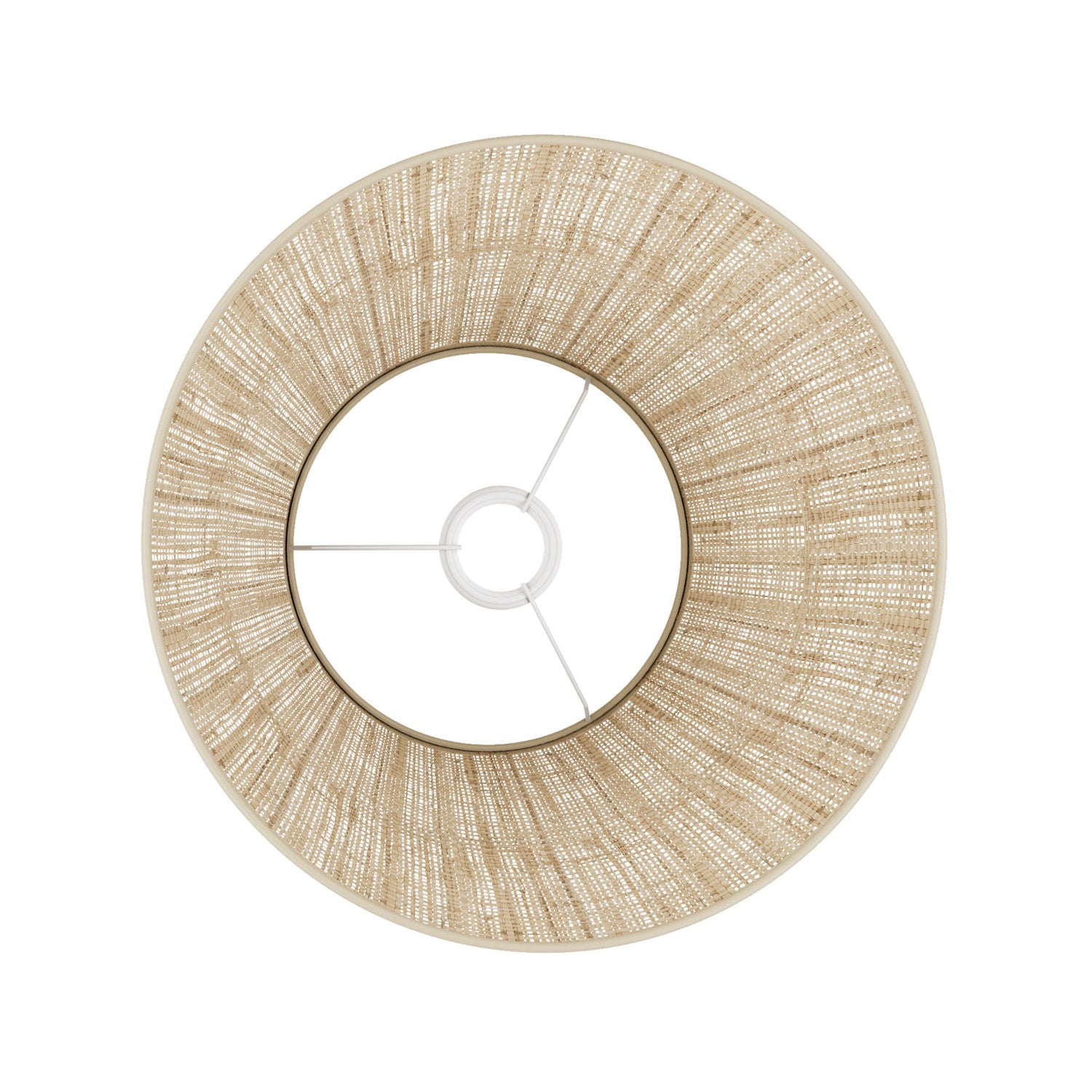 Paralume Impero M per sospensione con attacco E27 - Made in Italy - Raphia