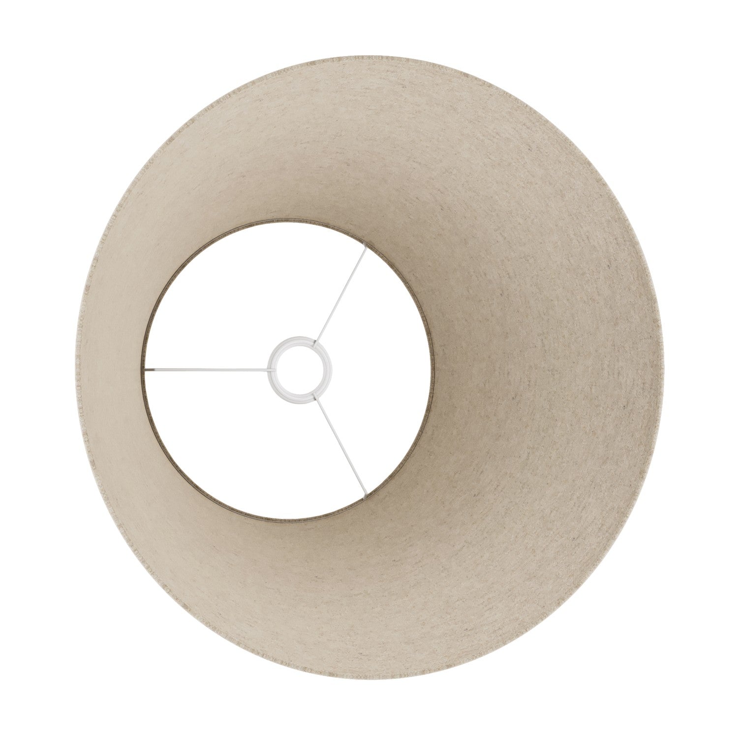 Paralume Impero L per sospensione con attacco E27 - Made in Italy - Lana Beige