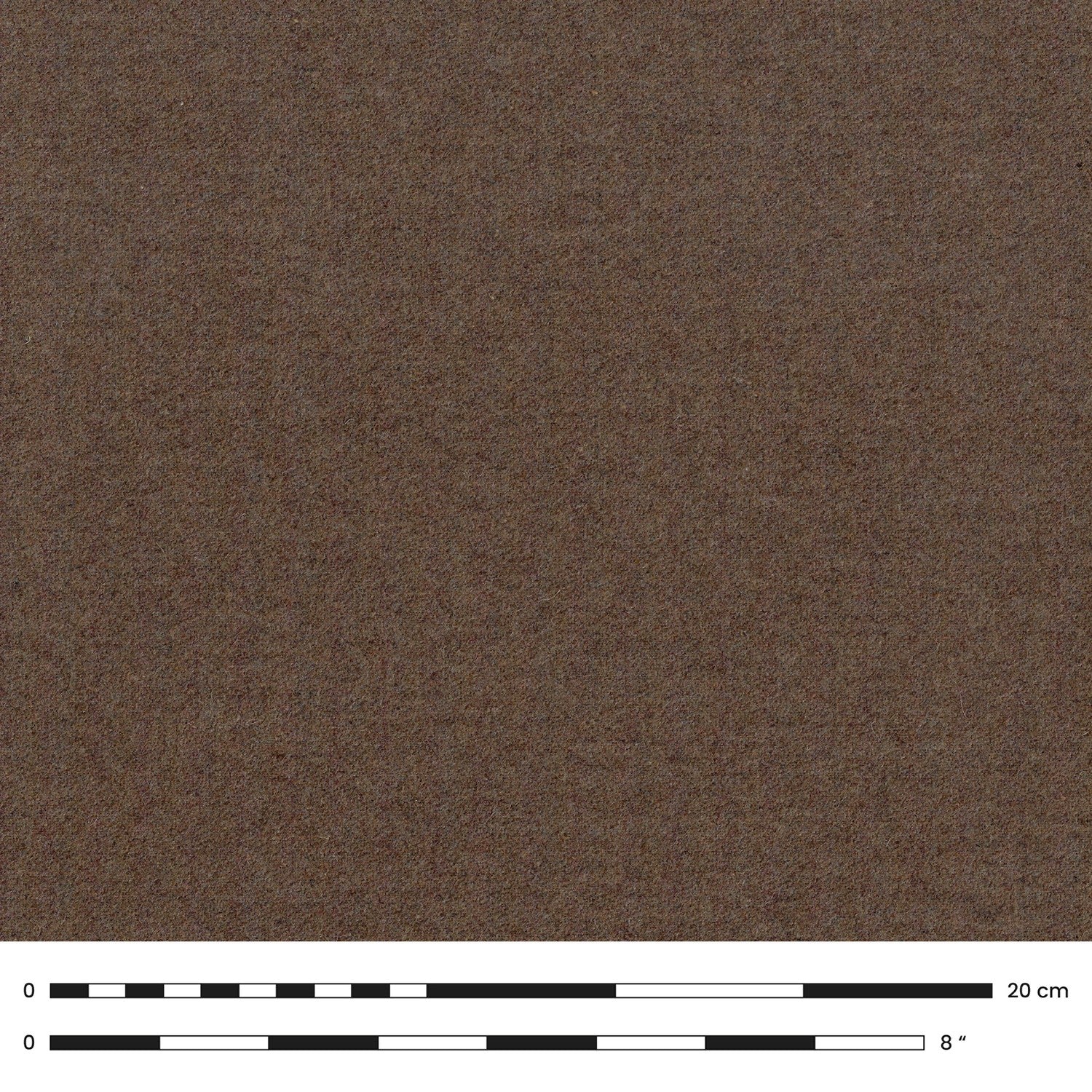 Plafoniera in tessuto Small - Made in Italy - Lana Marrone