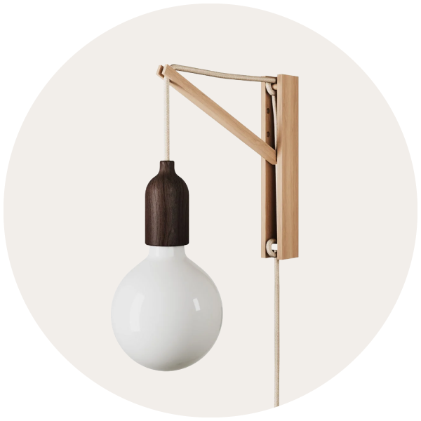 Lamps with plug
