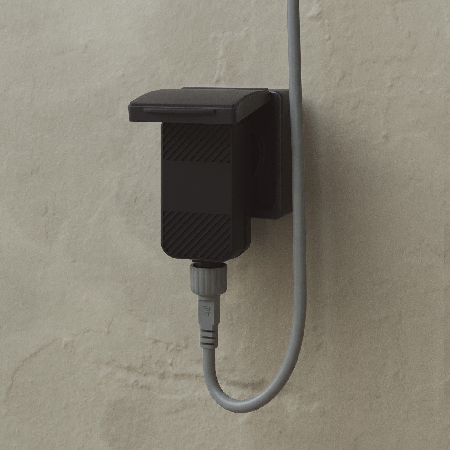 Catena luminosa 12 punti luce da esterno IP67 Grigio con spina UK - Marina12