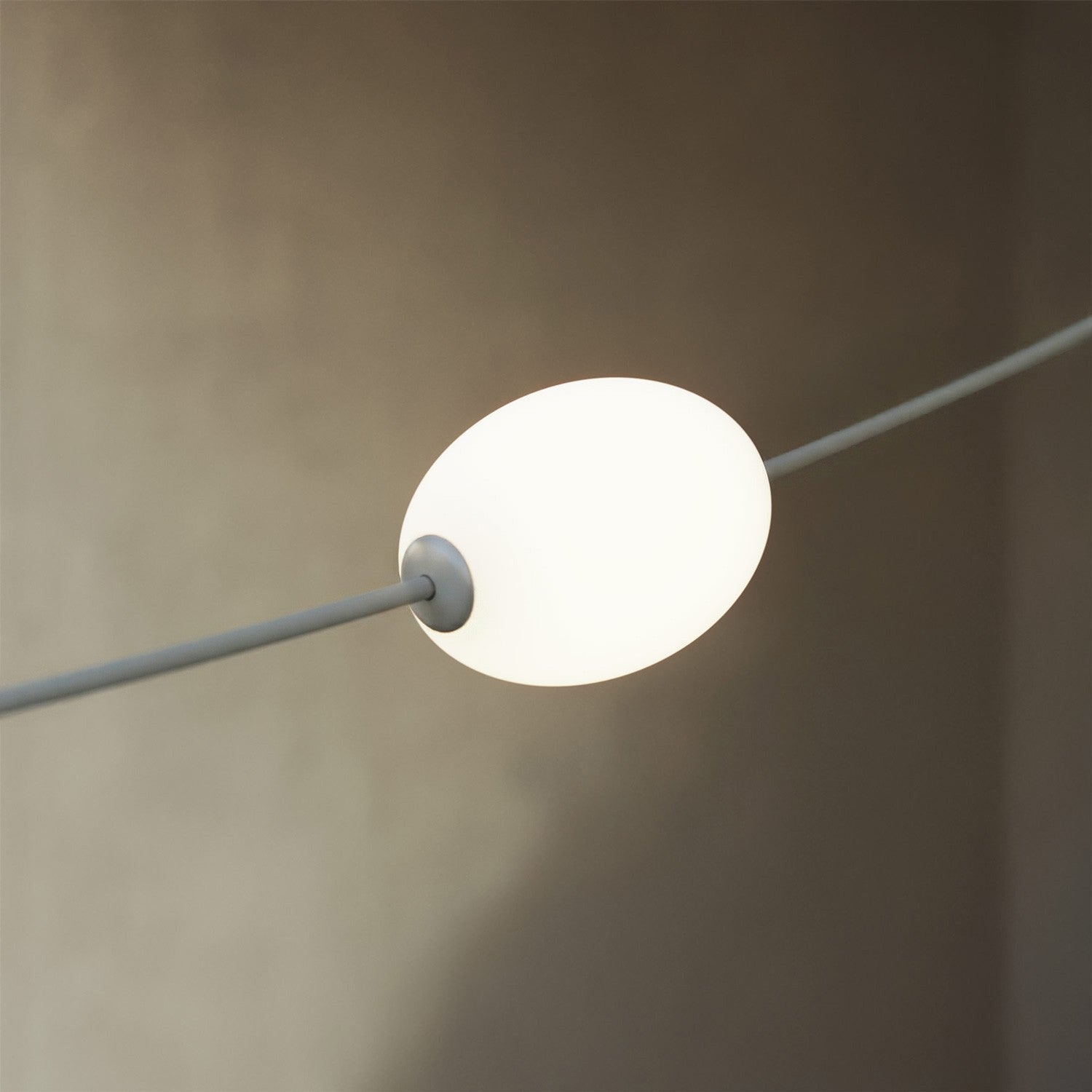 Catena luminosa 6 punti luce da esterno IP67 Grigio con spina UK - Marina6
