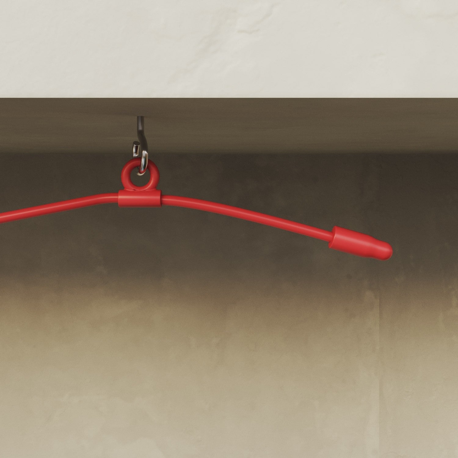 Catena luminosa 6 punti luce da esterno IP67 Rosso Stella Marina con spina UK - Marina6 Cherry