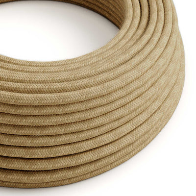 Round outdoor electrical cable covered in Jute SN06 – compatible with Eiva Outdoor IP65