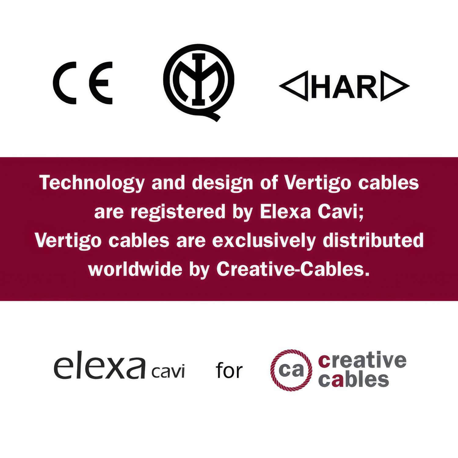 Corda elettrica in tessuto Schiuma di Birra Vertigo - L'Originale Creative Cables, ideale per lampade moderne - ERM43