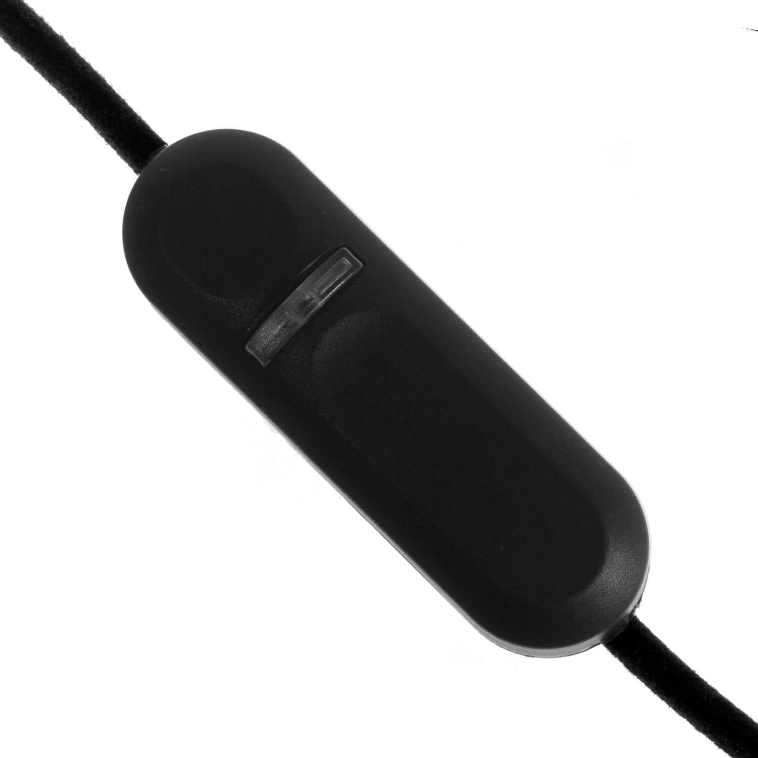 Dimmer universale con pulsante integrato - omologato UL - Nero