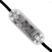 Dimmer universale con pulsante integrato - omologato UL - Trasparente