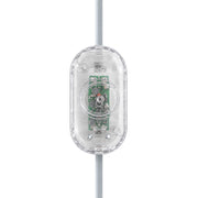 Dimmer universale per lampade da tavolo/terra con pulsante a pressione per lampadine LED e incandescenza - Design by Achille Castiglioni - Trasparente