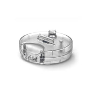 Dimmer universale rotondo con pulsante e morsetto di terra - Trasparente