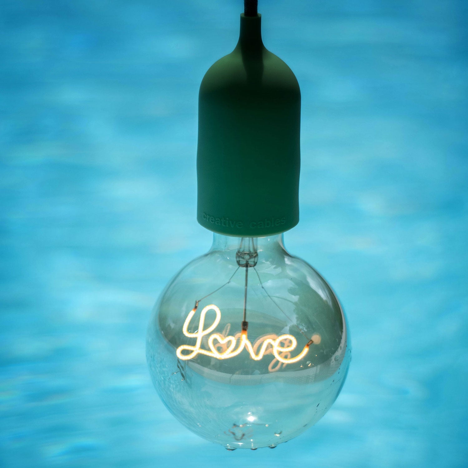 EIVA PASTEL Kit Portalampada IP65 per Esterno in Silicone E27 - Sistema Modulair - Blu carta da zucchero