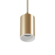 Faretto GU10 Spotlight LED Bispot - Bronzo satinato / Bianco opaco