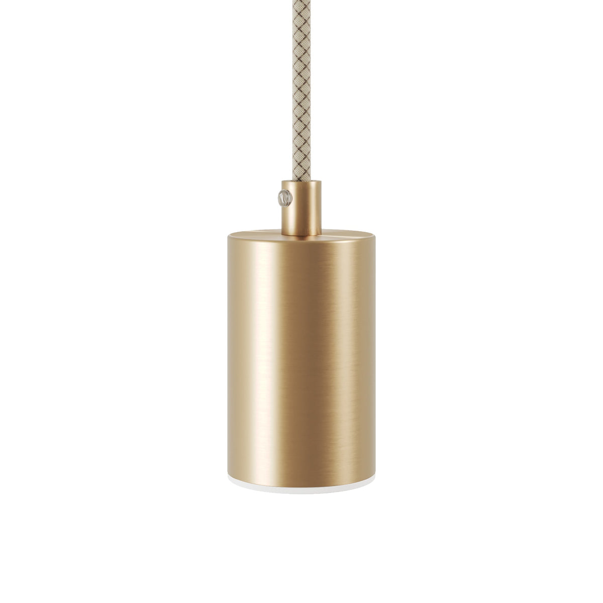 Faretto GU10 Spotlight LED Bispot - Bronzo satinato / Bianco opaco