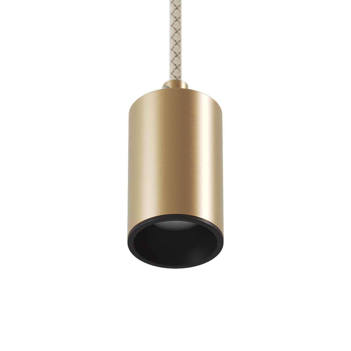 Faretto GU10 Spotlight LED Bispot - Bronzo satinato / Nero - Creative Cables