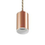 Faretto GU10 Spotlight LED Bispot - Rame satinato / Bianco opaco