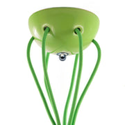 Kit rosone in ceramica a 6 fori - Verde pistacchio