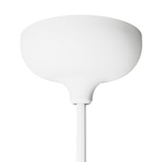 Kit rosone in silicone con foro centrale e predisposizione per foro laterale - Bianco