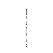 Kit sospensione meccanica con catena genovese in ferro - Catena 50 cm, tigetta e gancio M10x1