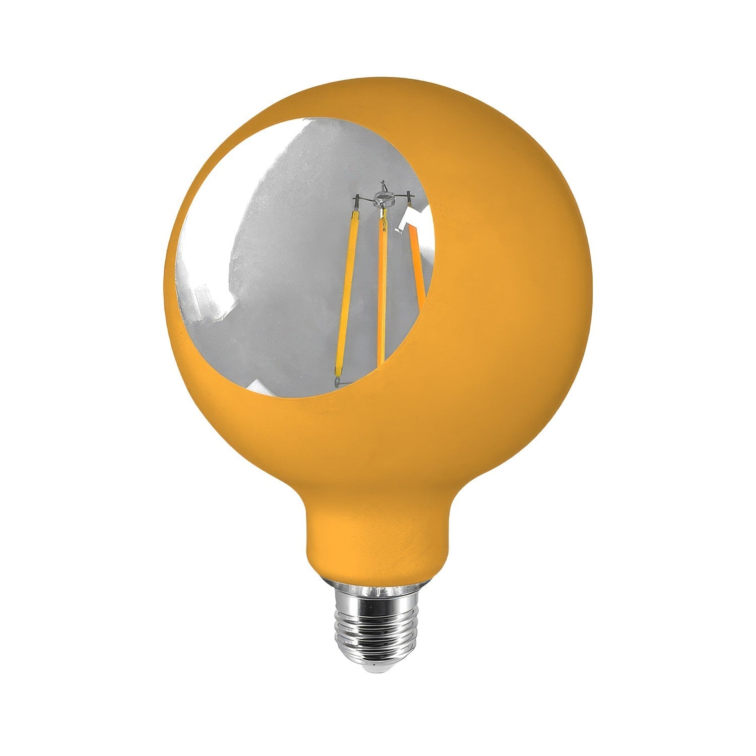 Lampadina LED Camo G125 4,8W 806Lm E27 2700K Dimmerabile - Giallo