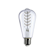 Lampadina LED Filamento Bianco Edison ST64 5,9W 500Lm E27 2700K Dimmerabile - W02
