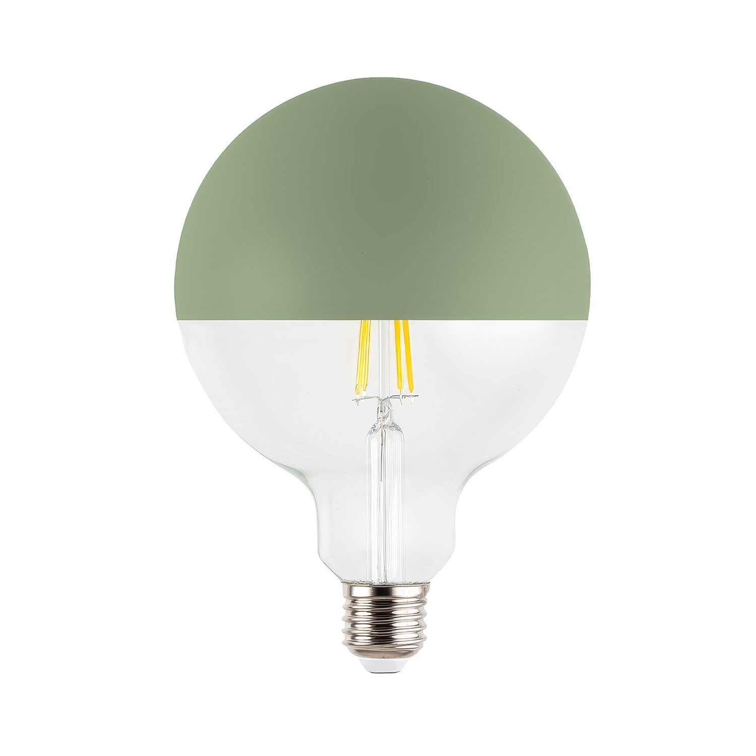 Lampadina LED Maria G125 4,8W 806Lm E27 2700K Dimmerabile - Verde