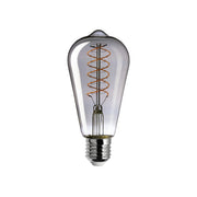 Lampadina LED Smoky Edison ST64 4,8W 250Lm E27 1800K Dimmerabile - D02
