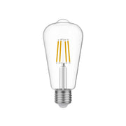 Lampadina LED Trasparente Edison ST64 4W 470Lm E27 2700K - E03
