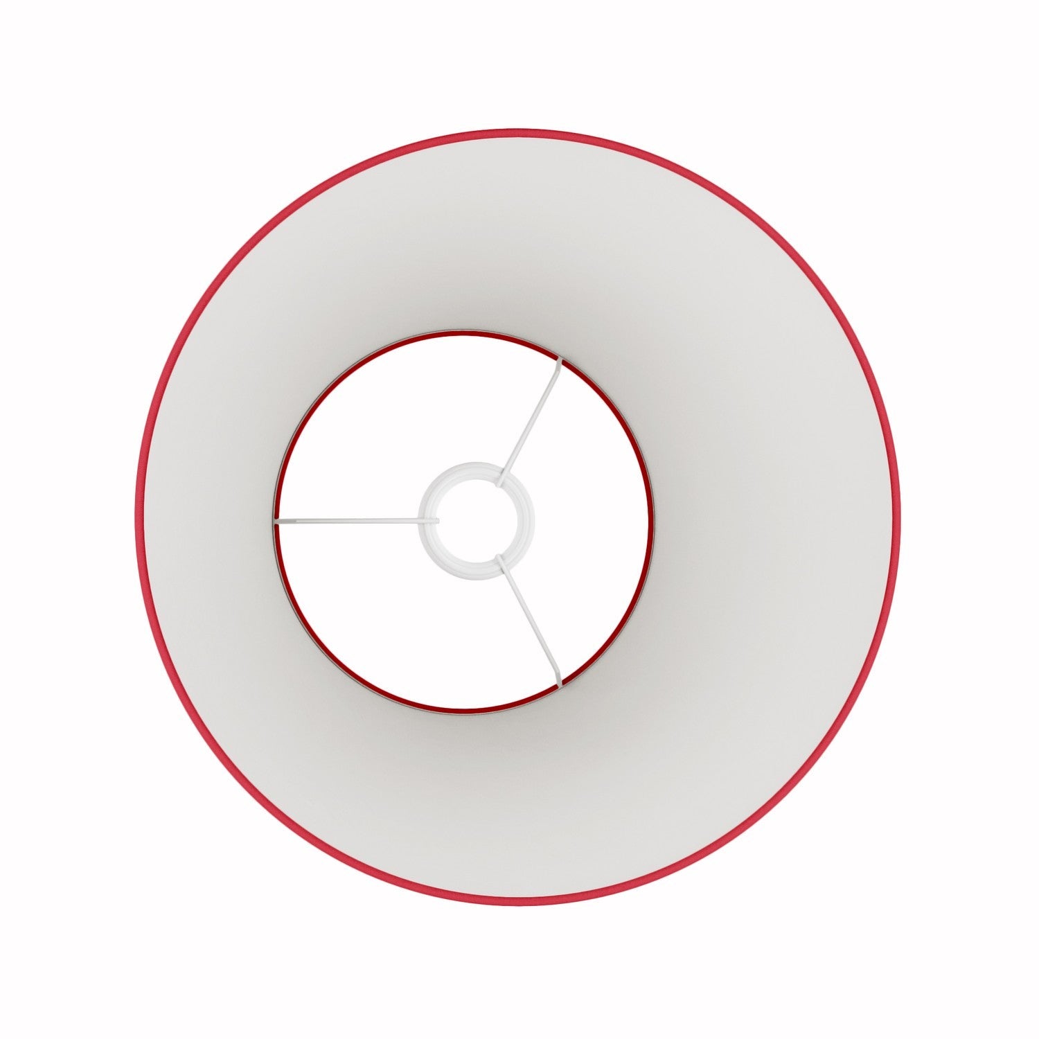 Paralume Impero M per sospensione con attacco E27 - Made in Italy - Teletta Rosso