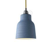 Paralume Vaso in ceramica, collezione Materia - Made in Italy - Avion striato