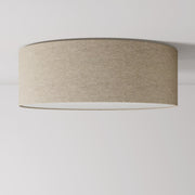 Plafoniera in tessuto Large - Made in Italy - Lana Beige