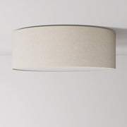 Plafoniera in tessuto Large - Made in Italy - Lana Sabbia