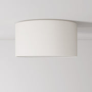 Plafoniera in tessuto Medium Arenal sabbia - Made in Italy