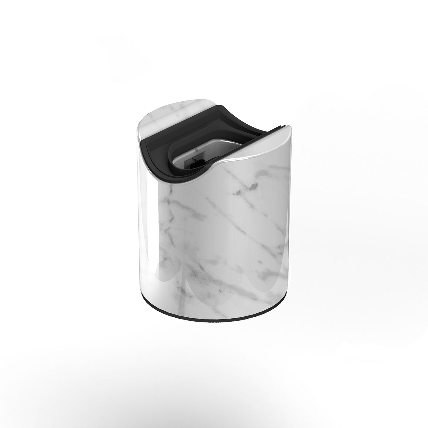 Portalampada esse14 da parete o soffitto con attacco S14d - Waterproof IP44 - Effetto White marble