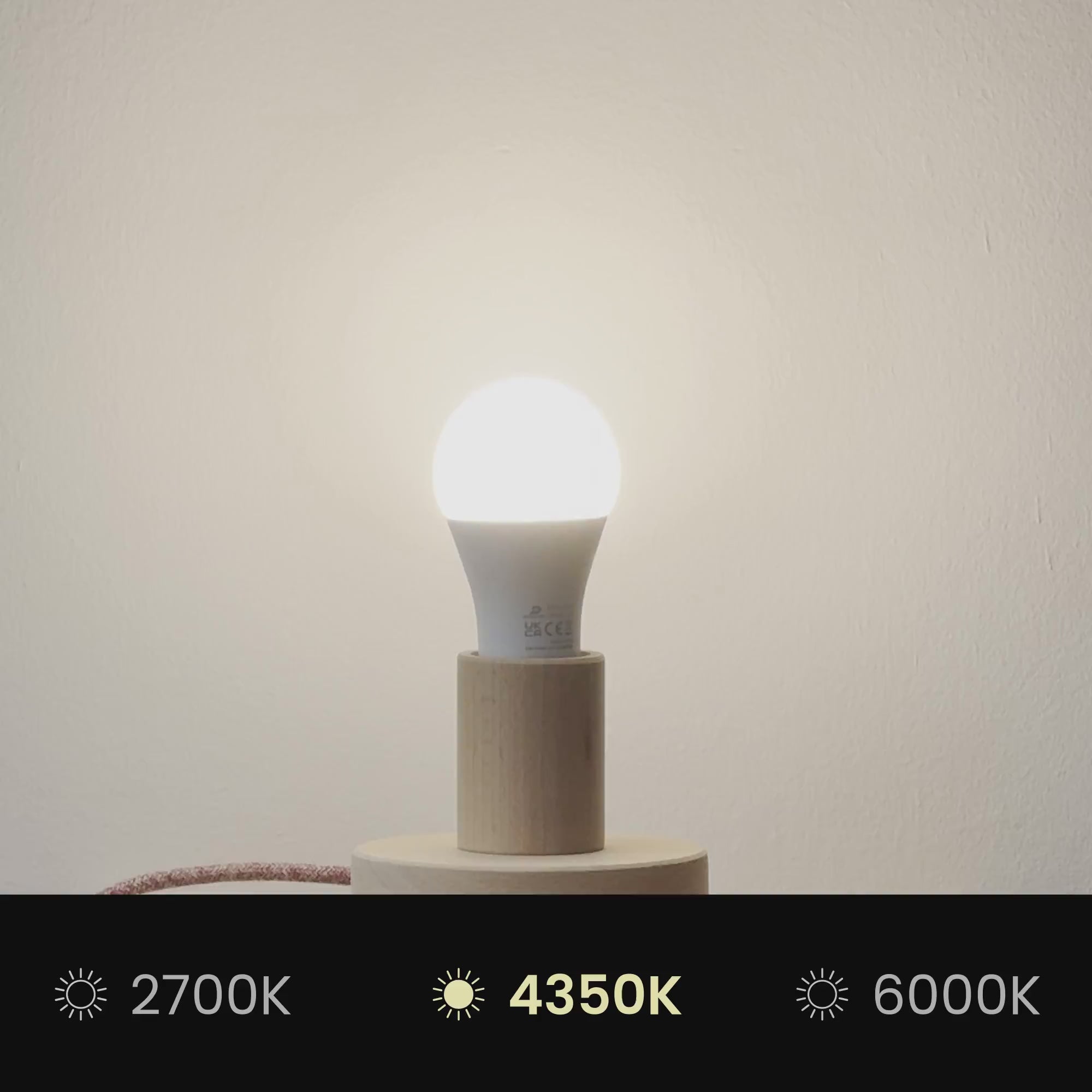 Load video: Cylinder L Lampshade in fabric with E27 fitting - Made in Italy - Brown Wool