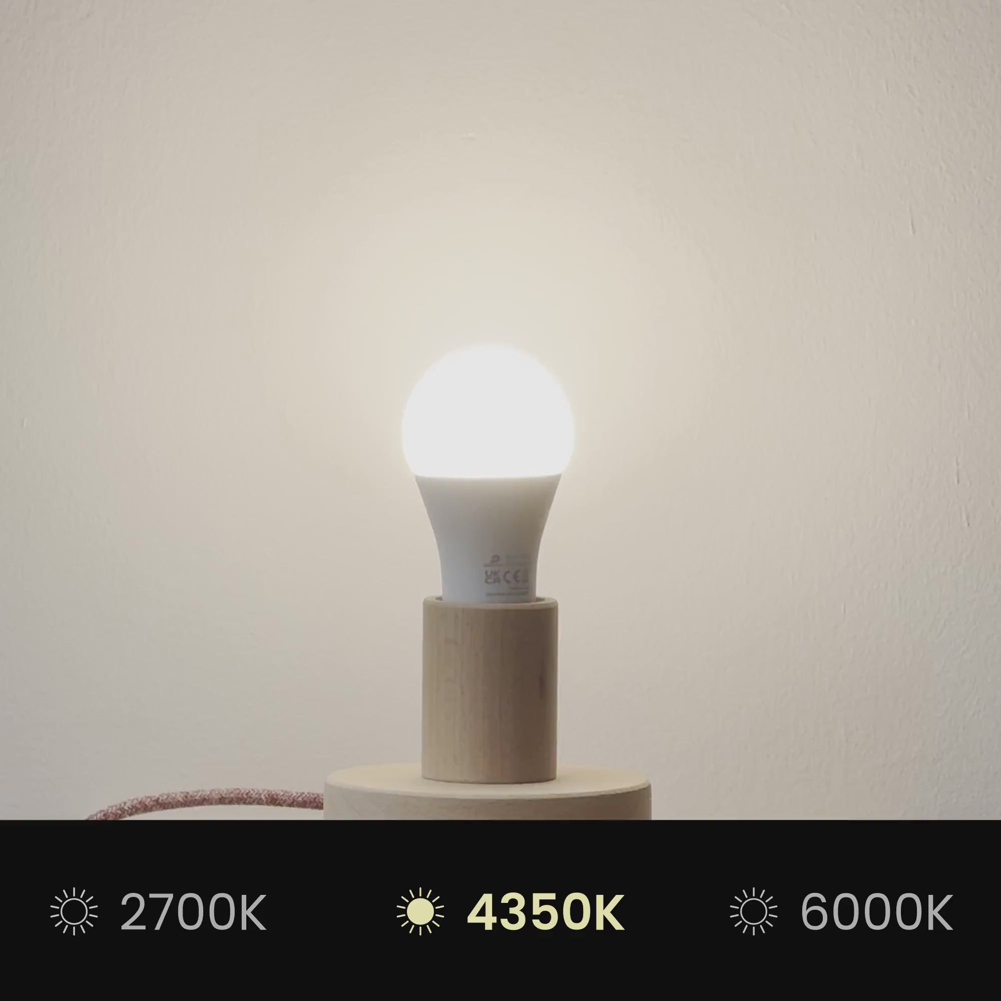 Load video: Large ceiling light in light jute fabric - Made in Italy