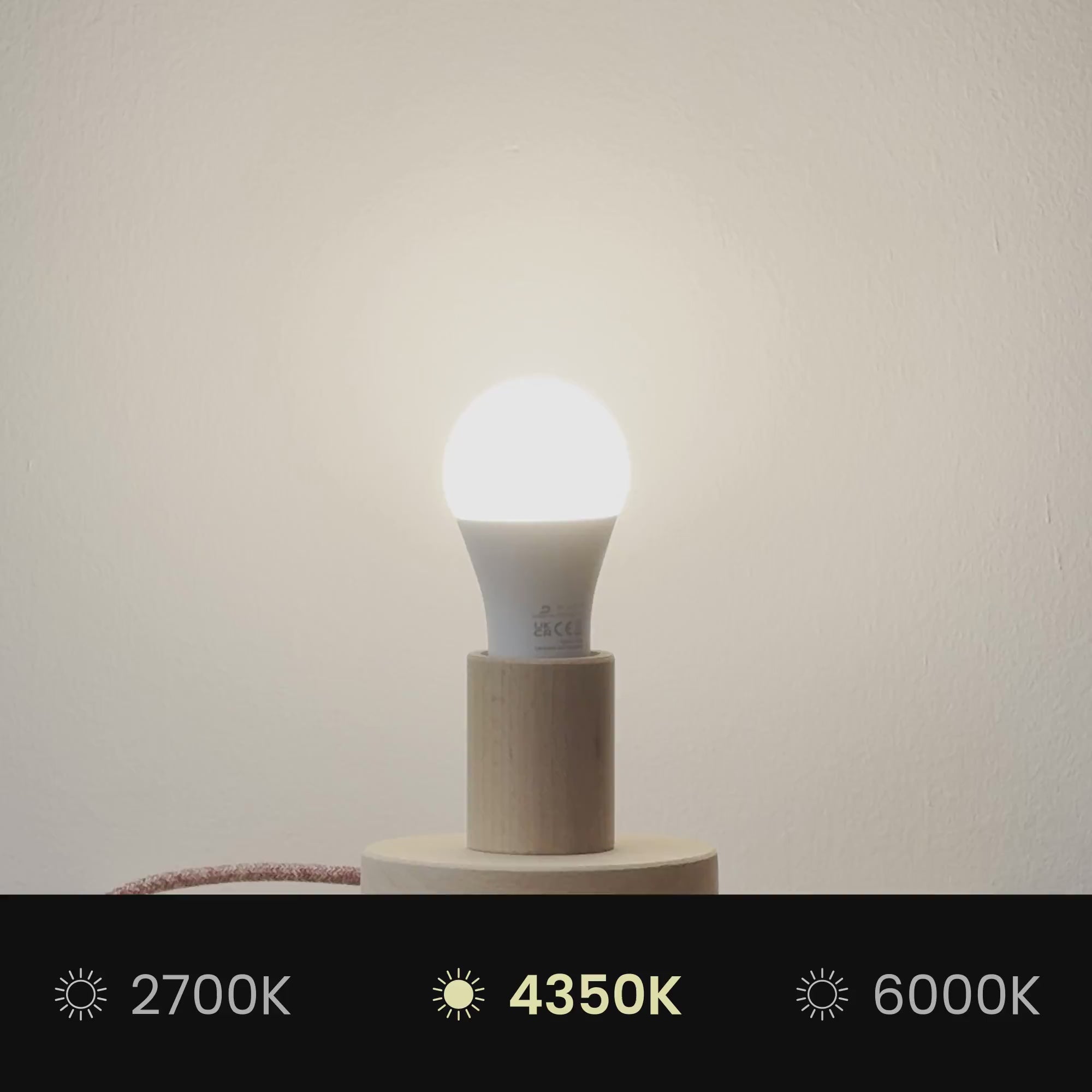 Load video: Suspension lamp with fabric lampshade Cylinder Large - Made in Italy - Light Gray Wool