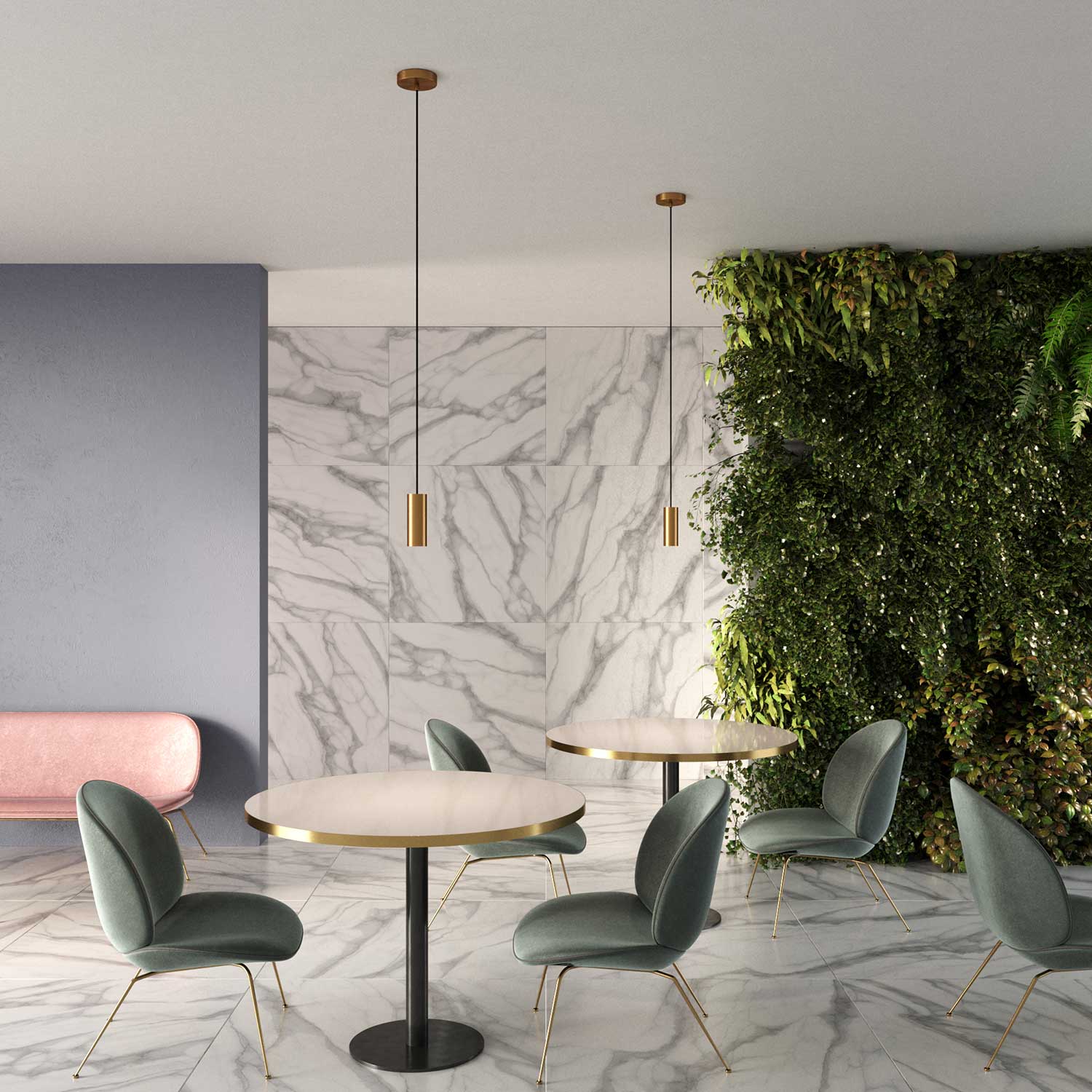 Tub-E14, tubo in metallo per faretto con portalampada doppia ghiera E14 - Bronzo satinato